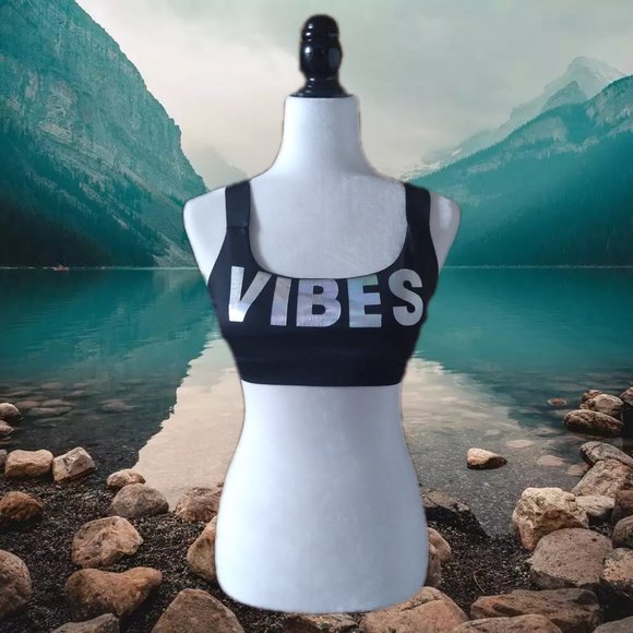 Infinitely Strong  'You Are A Warrior' , VIBES, slightly Padded Sports Bra - Picture 1 of 2